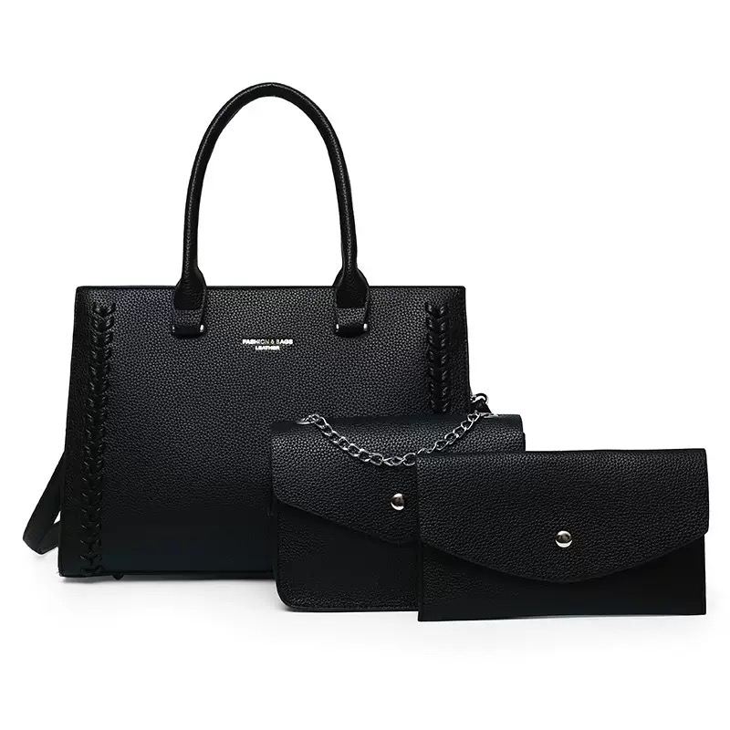 3 IN 1 FASHION BAG -BLACK