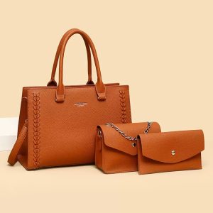 3 in 1 FASHION BAG - BROWN