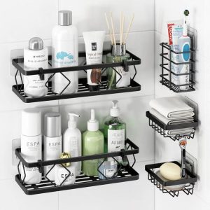5 IN 1 BATHROOM RACK