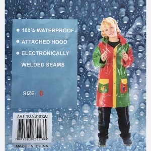 KIDS RAINBOW RAINCOAT