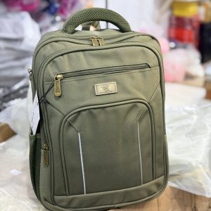 JEAN SCHOOL BAG - ARMY GREEN