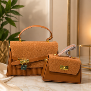 PADLOCK BAG - BROWN
